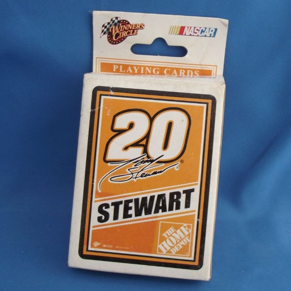 2002 Winner's Circle - Playing Cards - Tony Stewart #20 - NASCAR
